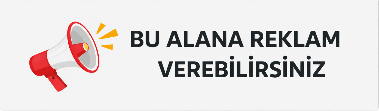 Bu alana reklam verebilirsiniz