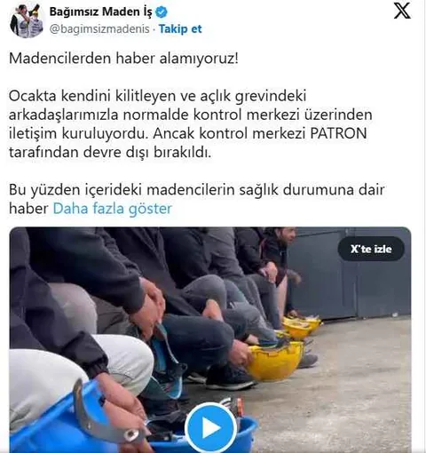 Aydan Yıldırım İle Sondakika ... Özşen Madencilik İşçileri Kendilerini Madene Kapatarak Açlık Grevine Başladı — haber görseli