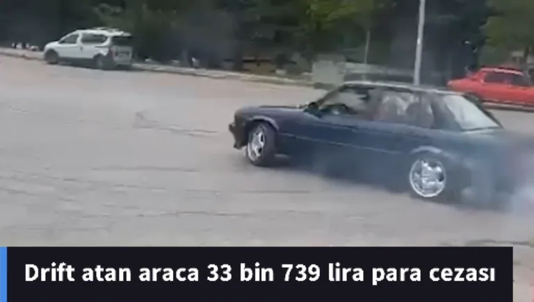 Kayseri'de Sıradan Birgün: Drift Atan Sürücüye 33 Bin TL Ceza — haber görseli