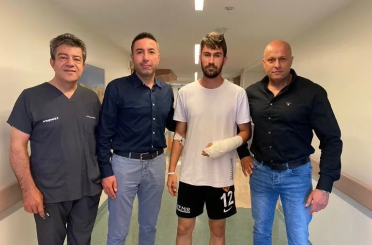 Kayserisporlu genç kaleci sol el bileğinden ameliyat oldu — haber görseli