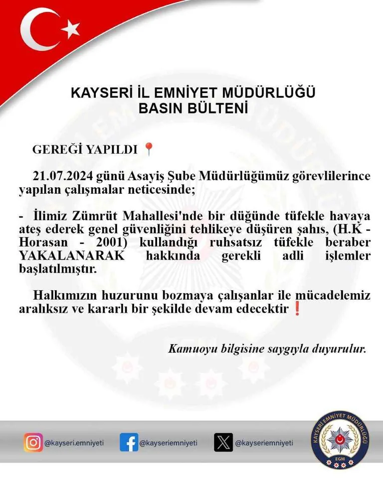 Düğün Magandası Kıskıvrak Yakalandı — haber görseli