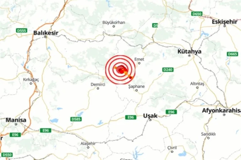 Kütahya'da 4.3 büyüklüğünde deprem meydana geldi — haber görseli