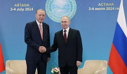 Cumhurbaşkanı Erdoğan ve Putin Astana'da bir araya geldi — haber görseli