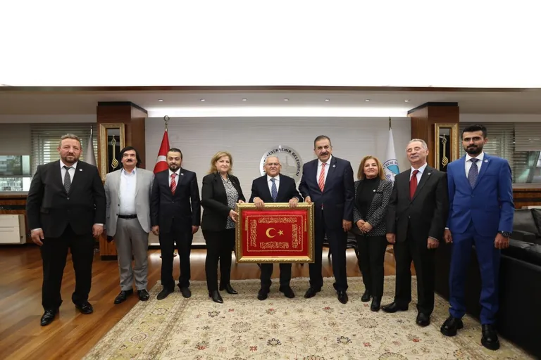 BBP İl Başkanı Murat Kelek'ten İlk Ziyaret Başkan Büyükkılıç'a — haber görseli