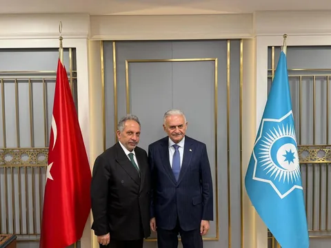 Talas Belediye Başkanı Yalçın, Binali Yıldırım ile Bir Araya Geldi — haber görseli