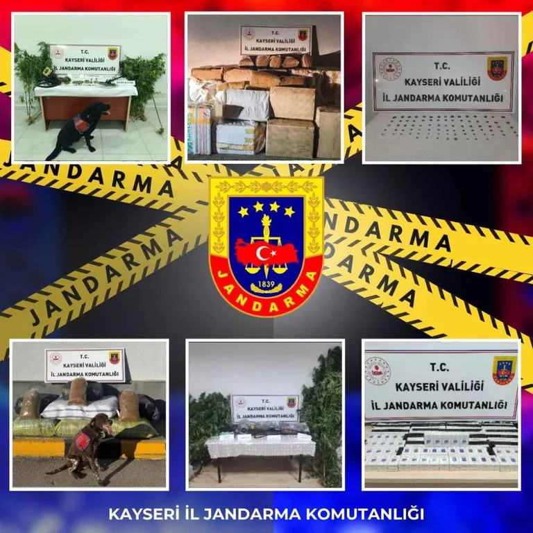 Kayseri Jandarmadan Kaçakçılar ve Torbacılara Darbe: 74 Şahıs Yakalandı — haber görseli