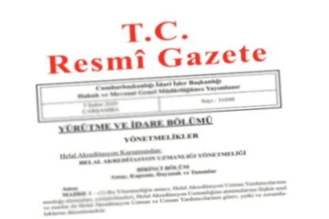 Resmi Gazete Başlıkları — haber görseli