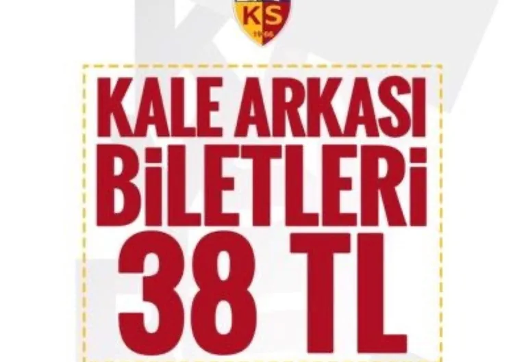 Kayserispor - Fatih Karagümrük maç biletleri satışa çıktı — haber görseli