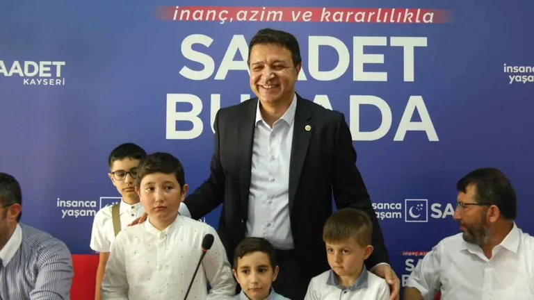 SP Kayseri İl Başkanlığında bayramlaşma töreni gerçekleştirildi — haber görseli