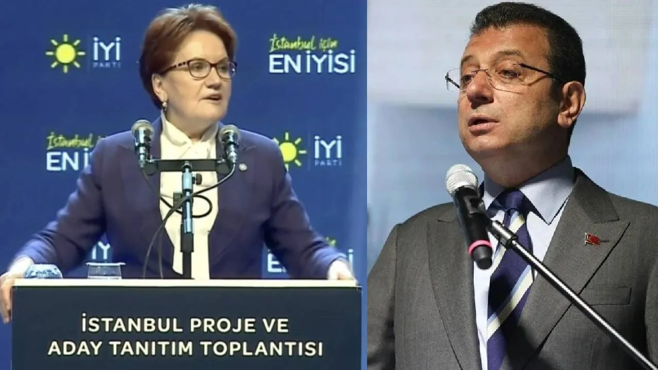 Akşener'den İmamoğlu'na Tartışma Yaratacak Sert Sözler — haber görseli
