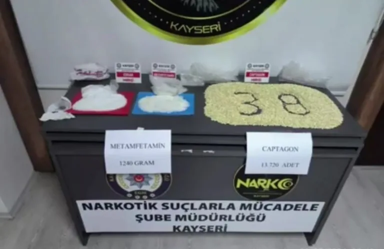 Kayseri'de Yabancı Uyruklu 2 Kişi, Narkotik Operasyonunda Gözaltına Alındı — haber görseli