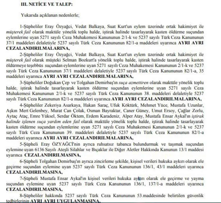 Sinan Ateş cinayeti iddianamesinin detayları ortaya çıktı! Konum bilgisini komiser vermiş — haber görseli