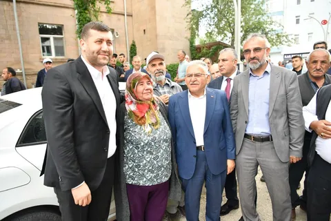 Akar ,Büyükkılıç ve Ersoy'dan Pınarbaşı Çıkartması — haber görseli