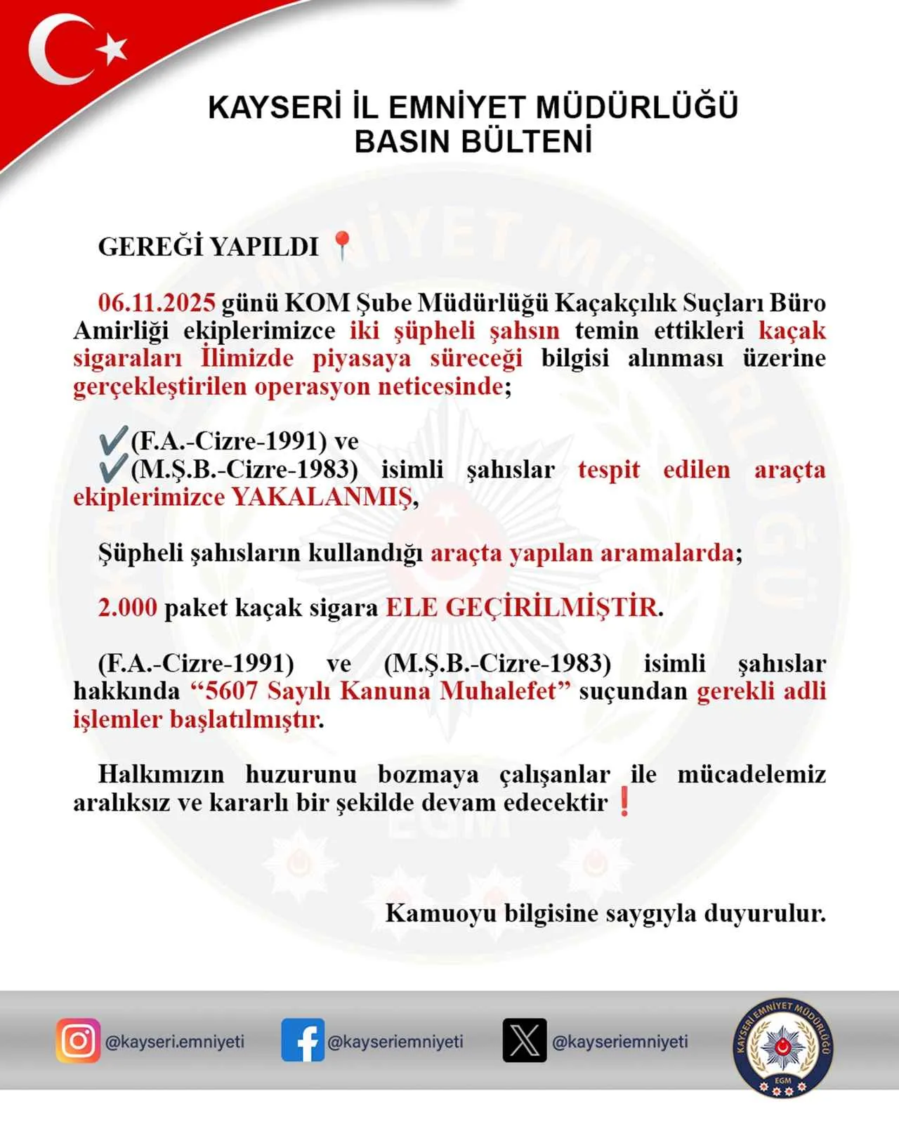 Atık kağıtların arasından ne çıktı dersiniz? Kayseri KOM'dan Nefes Kesen Operasyon — haber görseli