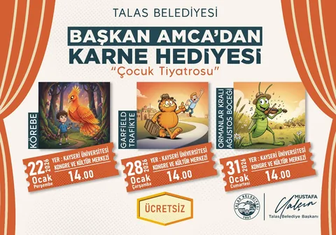 Başkan Yalçın'dan Karne Hediyesi! Miniklere Ücretsiz Tiyatro Şöleni — haber görseli