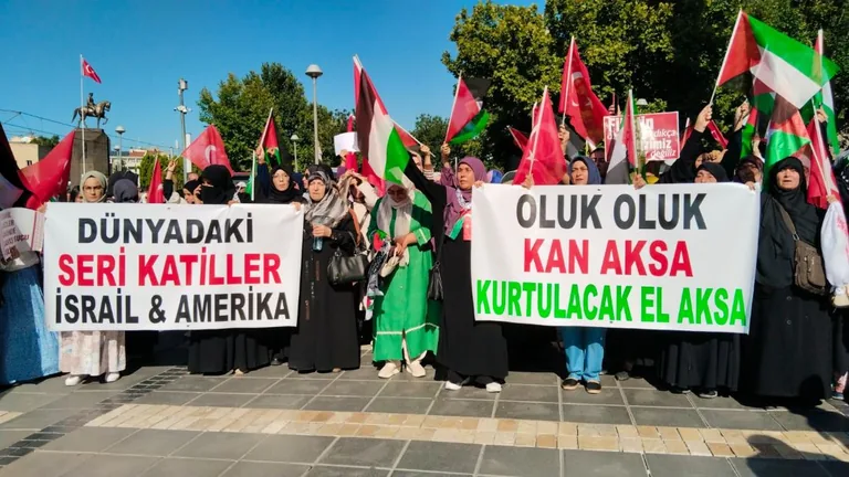 Kayseri'de Kudüs ve Filistin İçin Yürüyüş: İsrail'in Zulmüne Karşı Sert Tepki — haber görseli