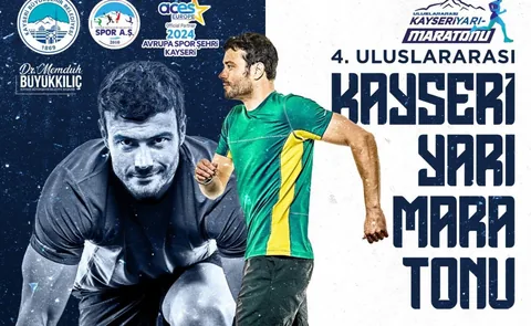 4. Uluslararası Kayseri Yarı Maratonu kayıtları başladı — haber görseli