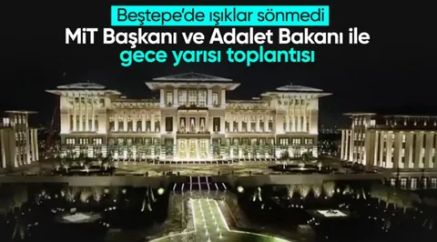 Beştepe'de Sürpriz Zirve! Cumhurbaşkanı Erdoğan, Kurmaylarını Külliye'ye Çağırdı — haber görseli