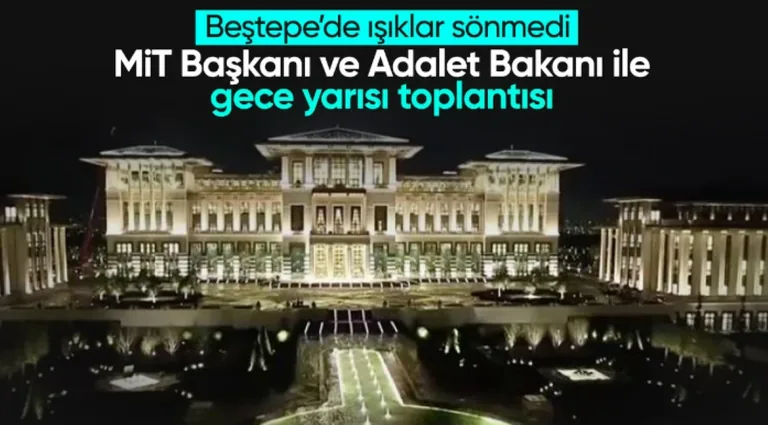 Beştepe'de Sürpriz Zirve! Cumhurbaşkanı Erdoğan, Kurmaylarını Külliye'ye Çağırdı — haber görseli