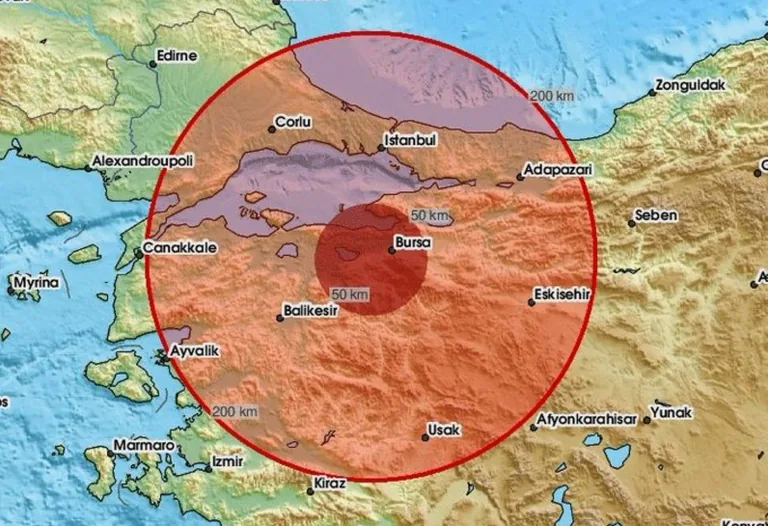Bursa Nilüfer’de 4.0 Büyüklüğünde Deprem Meydana Geldi — haber görseli