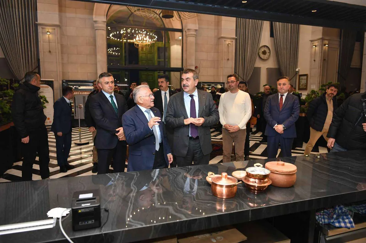 Milli Eğitim Bakanı Yusuf Tekin Kayseri’de Gastronomi Turuna Çıktı — haber görseli