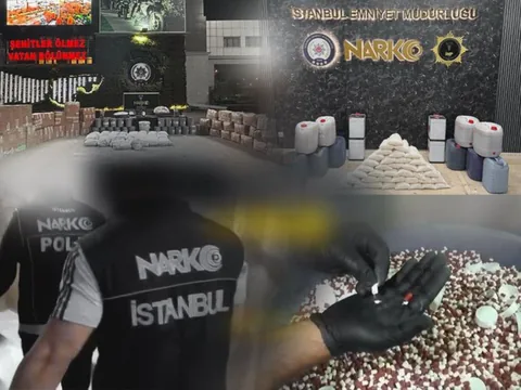 İstanbul’da Dev Uyuşturucu Operasyonu: 366,5 Kilo Uyuşturucu ve 1,5 Milyon Hap Ele Geçirildi — haber görseli