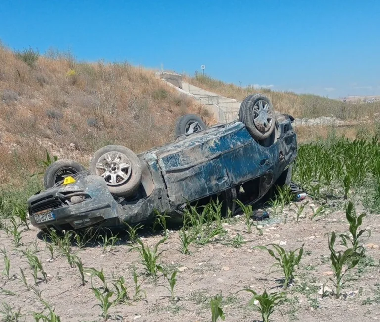 Bünyan'da Feci Kaza! Otomobil Şarampole Devrildi: 1 Ölü — haber görseli