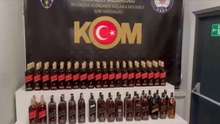 Kayseri'de Kaçak Alkol Şebekesine Büyük Darbe! 8 Adrese Eş Zamanlı Baskın 8 Gözaltı — haber görseli