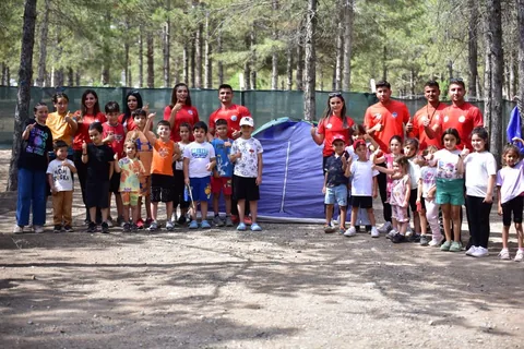 Büyükşehir’in Doğa Kampına çocuklardan ilgi — haber görseli