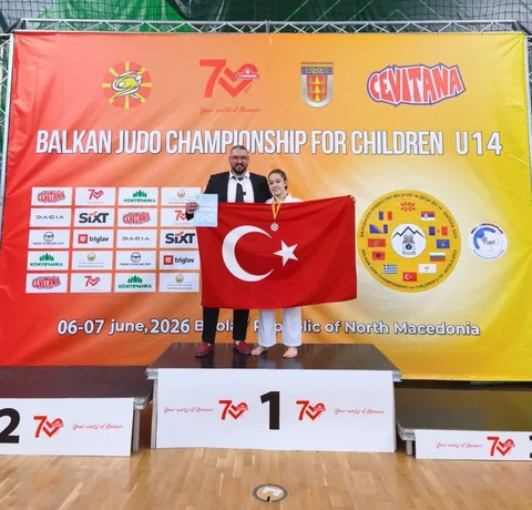 Kayserili Millî Sporcu Selda Beren Sarıkaya’dan Büyük Başarı: U14 Balkan Judo Şampiyonası’nda Balkan İkincisi Oldu! — haber görseli