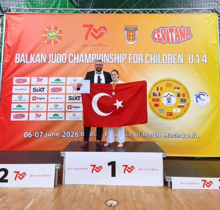 Kayserili Millî Sporcu Selda Beren Sarıkaya’dan Büyük Başarı: U14 Balkan Judo Şampiyonası’nda Balkan İkincisi Oldu! — haber görseli