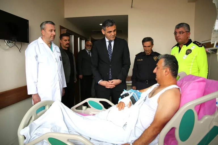Emniyet Müdürü Atanur Aydın'dan anlamlı ziyaret — haber görseli