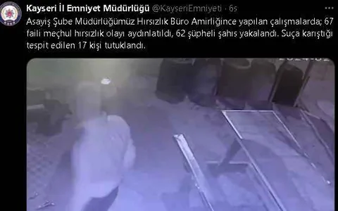 Flaş! Kayseri'de 67 Faili Meçhul Hırsızlık Olayı Aydınlatıldı — haber görseli
