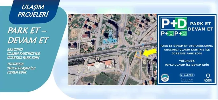 Ulaşımda Trafiği Rahatlatacak Yeni Proje! Park Et- Devam Et — haber görseli