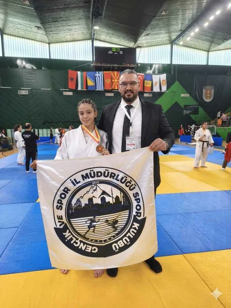 Kayserili Millî Sporcu Selda Beren Sarıkaya’dan Büyük Başarı: U14 Balkan Judo Şampiyonası’nda Balkan İkincisi Oldu! — haber görseli
