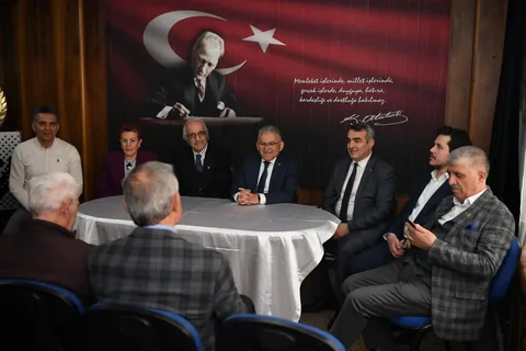 Başkan Büyükkılıç'tan Atatürkçü Düşünce Derneği'ne Ziyaret — haber görseli
