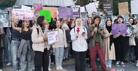 Kayseri'den İkbal ve Ayşenur İçin Adalet Çağrısı: 'Kadınlar Artık Taziye Mesajları Değil, Önlem İstiyor! — haber görseli