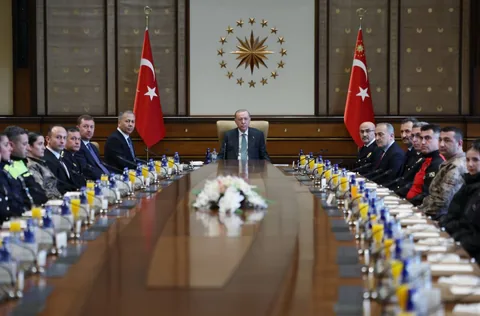 Cumhurbaşkanı Erdoğan, Türk Polis Teşkilatı heyetini kabul etti — haber görseli