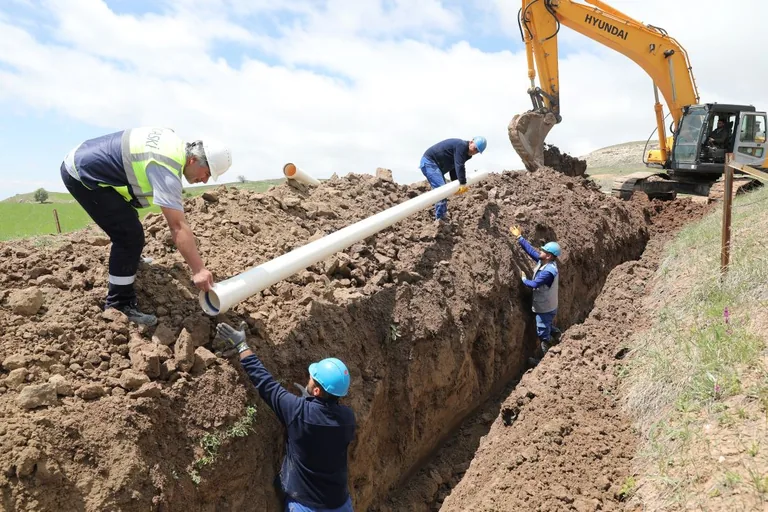 KASKİ'DEN SARIOĞLAN’A 32 MİLYON TL’LİK İÇME SUYU YATIRIMI  — haber görseli