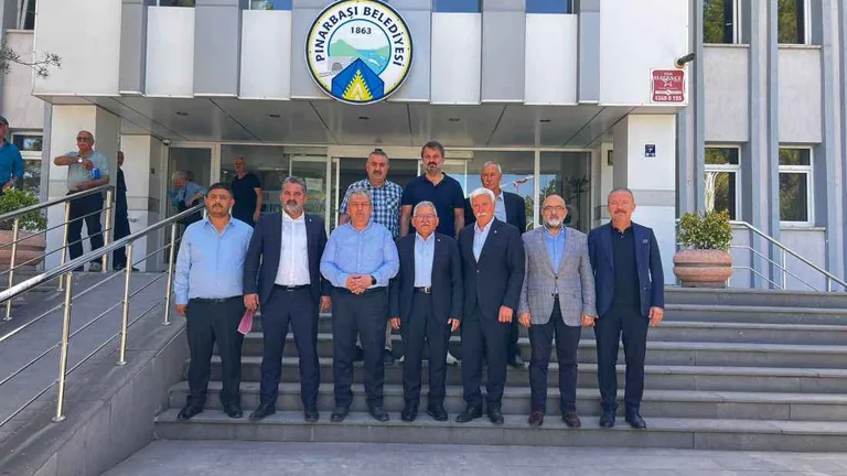 AK Parti Heyetinden CHP'li Başkan Deniz Yağan’a hayırlı olsun ziyareti — haber görseli