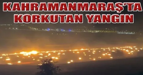 Kahramanmaraş'ta Yangın Paniği — haber görseli