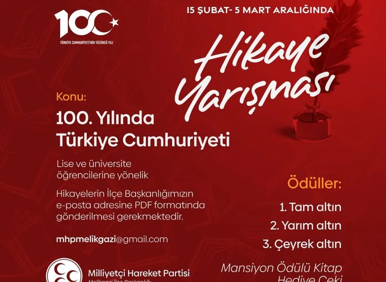 MHP Melikgazi’den ödüllü hikaye yarışması — haber görseli