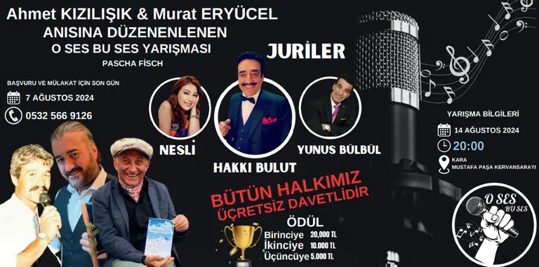 Kayserili Yetenekler Sahneye Çıkıyor! İncesu’da 'O Ses Bu Ses Yarışması' düzenlenecek — haber görseli