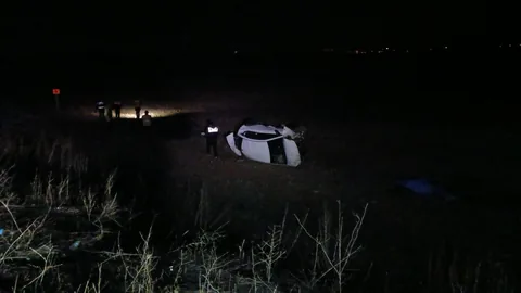 Kayseri-Malatya Yolunda Feci Kaza: Otomobil şarampole yuvarlandı:1 Ölü, 1’i Ağır 4 Yaralı — haber görseli
