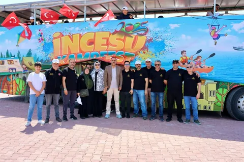 Başkan İLMEK'ten İNCESU'ya Sihirli Dokunuş! Kamp ve Macera Rüzgârı: Türkiye'nin En Büyük 3. Zipline’ı Burada — haber görseli
