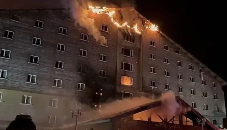 Bolu'da Otelde Yangın! 10 Kişiye Mezar Oldu — haber görseli