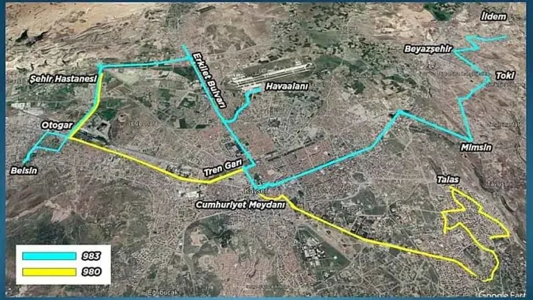 Kayseri'de Kesintisiz 24 Saat Toplu Taşıma Hizmeti 8 Haziran'da Başlıyor — haber görseli