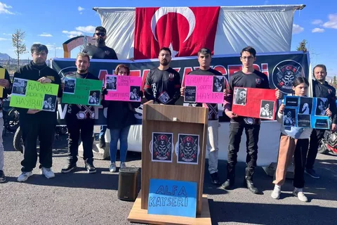 Alfa Kayseri Motosiklet Kulübü'nden Kadın ve Çocuk Şiddetine Karşı Toplu Sürüş — haber görseli