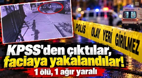 Ağrı'da KPSS'den çıkan öğrencilere beton mikseri çarptı: 1 ölü, 1 ağır yaralı — haber görseli