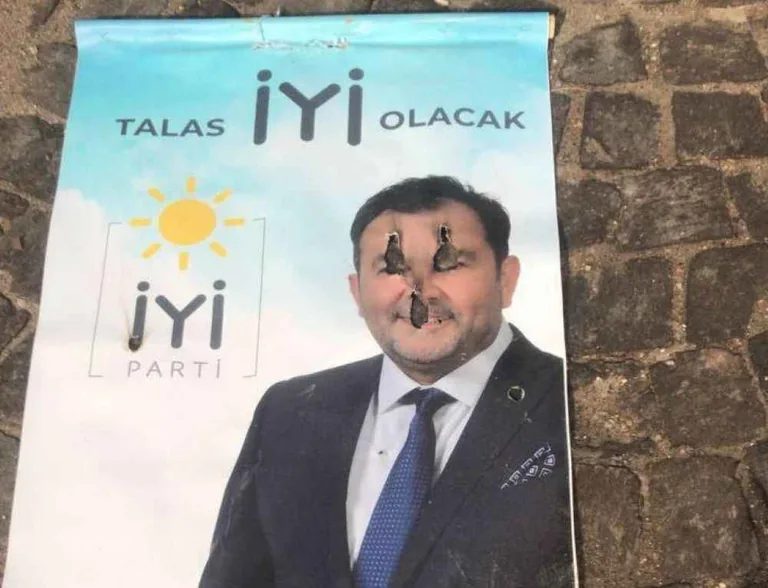 İYİ Partili GÖKER GÖZÜTOK’un Afişlerine Saldırı — haber görseli
